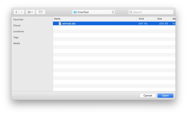 How to Open a Winmail.dat Attachment on Mac