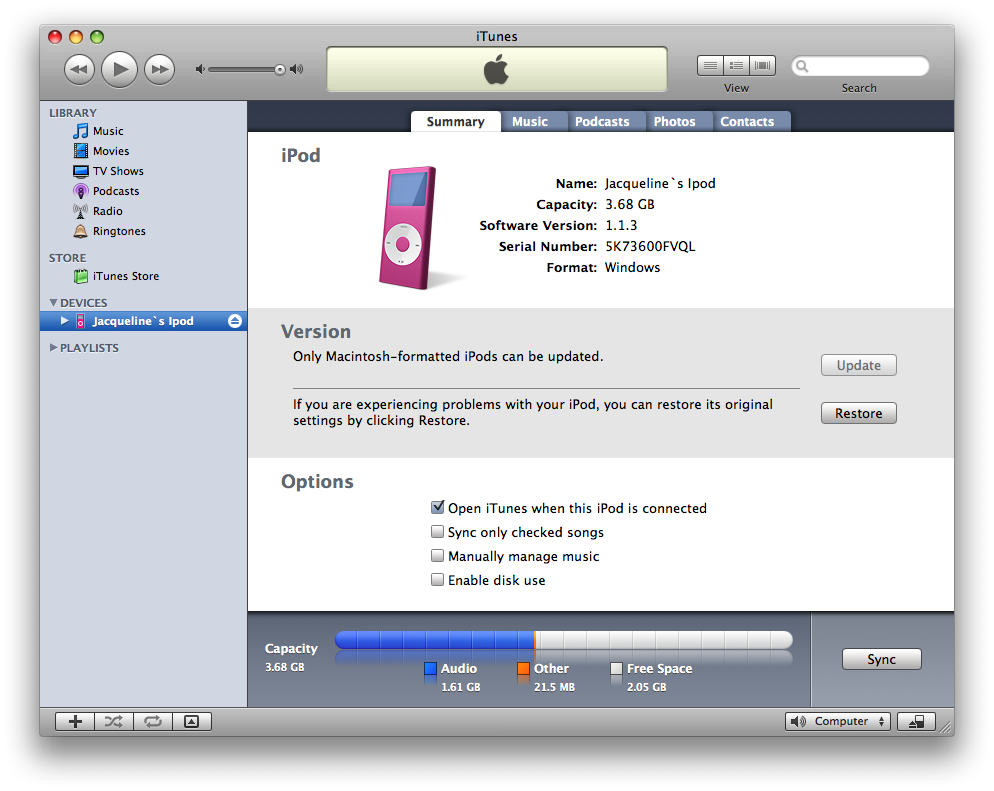 How to Copy Music From Your iPod Nano to Your Mac