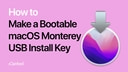How to Make a Bootable macOS Monterey USB Install Key [Video]