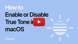 How to Enable or Disable True Tone in macOS