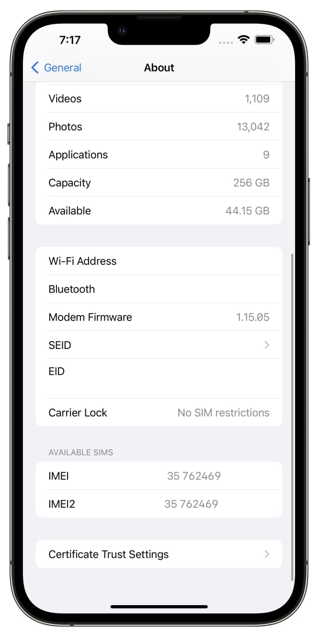 How to Find the IMEI Number of Your iPhone 13 [Video]