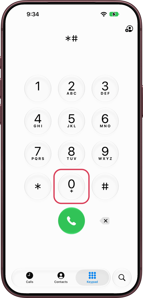 Tap 0