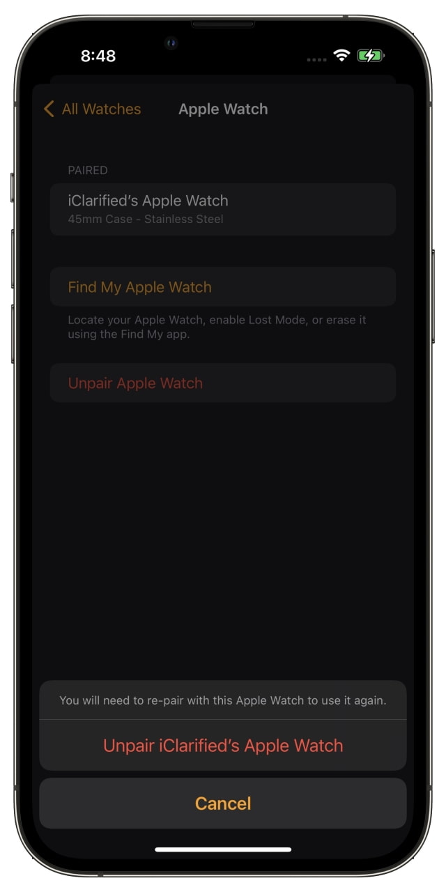 How to Unpair Your Apple Watch [Video]