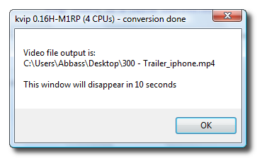 How to Convert Video to iPhone Format Using Kvip (Windows)