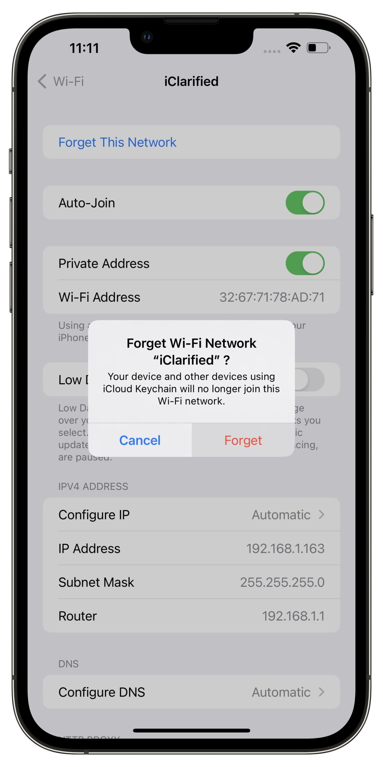 How to Forget a Wi-Fi Network on iPhone [Video] - iClarified