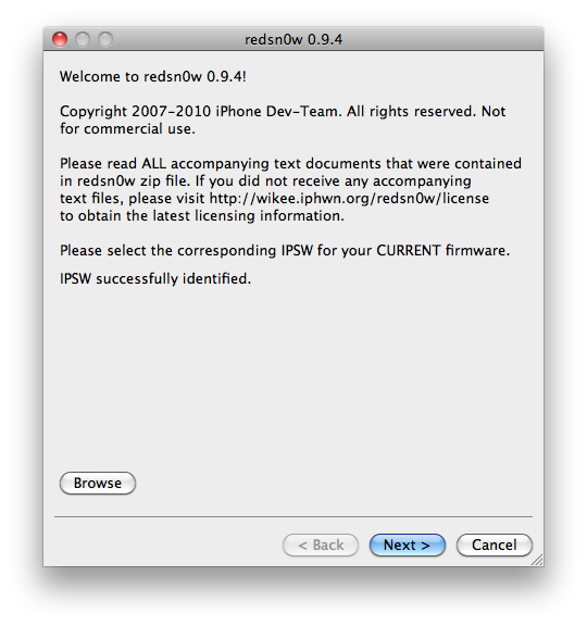 How to Jailbreak Your iPod Touch 3G Using RedSn0w (Mac) [3.1.2]