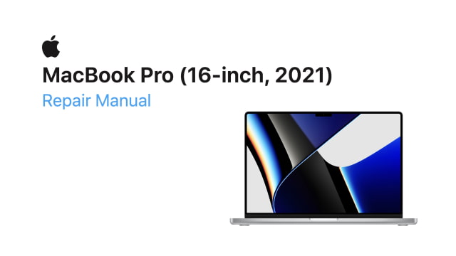 MacBook Pro (16-inch, 2021) Repair Manual PDF [Download]