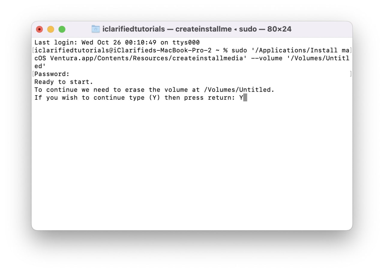 How to Create a Bootable macOS Ventura USB Installer [Video] iClarified