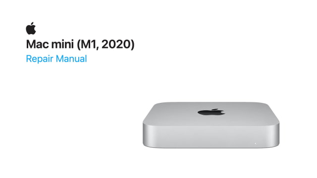 Mac Mini (2020) Repair Manual PDF [Download]