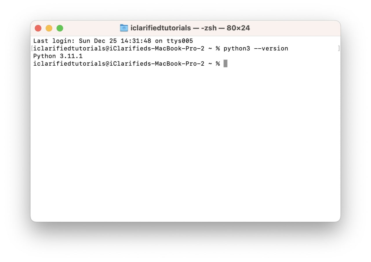 How to Install Python on Mac [Video] iClarified