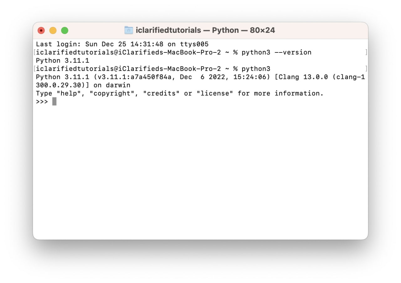 How to Install Python on Mac [Video] - iClarified