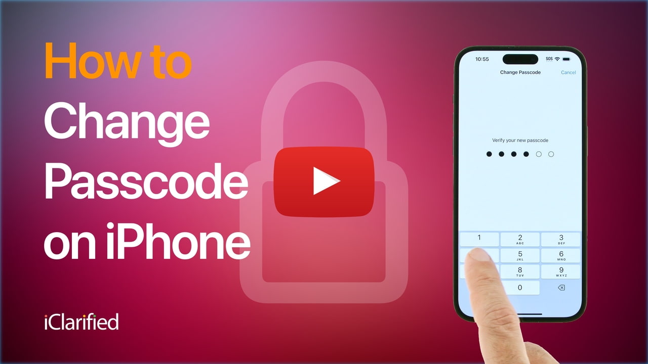 How to Change Passcode on iPhone [Video] - iClarified