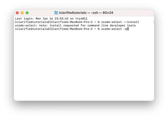 How to Install Xcode Command Line Tools [Video]