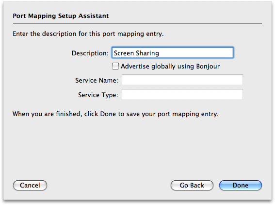 Forward a Port Using Your Airport Extreme