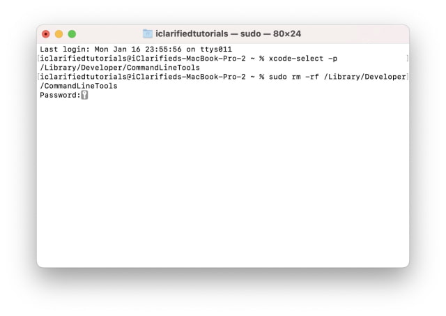 How to Uninstall Xcode Command Line Tools [Video]