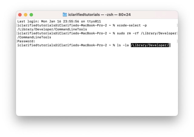How to Uninstall Xcode Command Line Tools [Video]