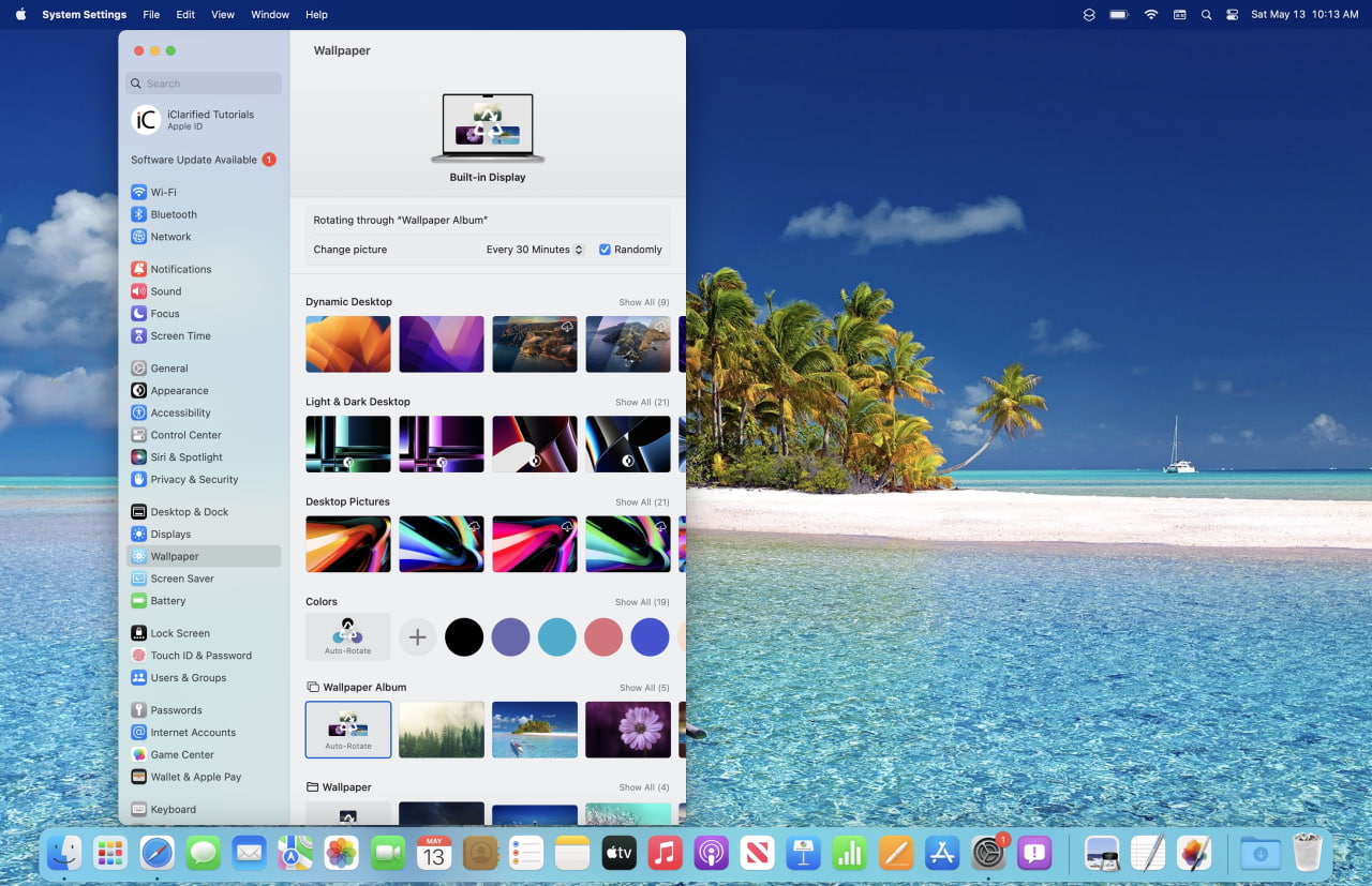 How to Change Wallpaper on Mac [Video] iClarified