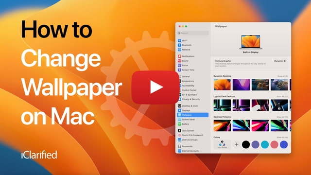 How to Change Wallpaper on Mac [Video]