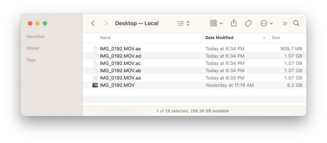 How to Split Files on Mac