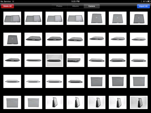 Hieronder lees je hoe je foto's en video's naar je iPad kunt importeren met de C Hieronder lees je hoe je foto's en video's naar je iPad kunt importeren met de C