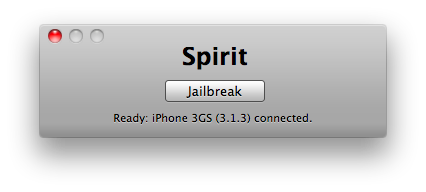 iPhone Jailbreak mit Spirit (Mac) [3.1.2, 3.1.3]