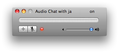 Record Voice Conversations in iChat