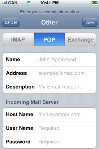 How to Setup an Email Account on your iPhone
