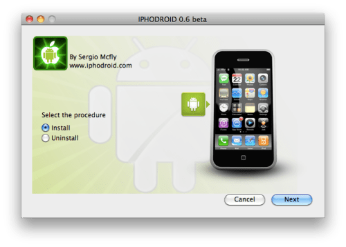 Como Instalar Android en Un iPhone 2G, 3G [iPhoDroid]