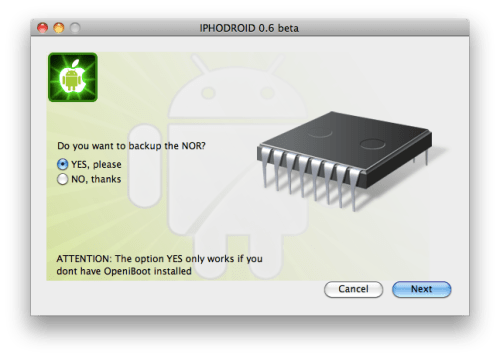 Comment Installer Android sur Votre iPhone 2G, 3G [iPhoDroid]