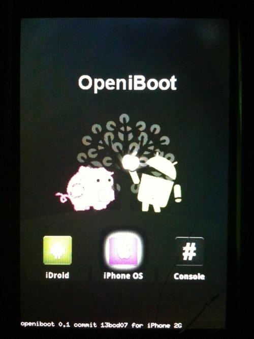 Comment Installer Android sur Votre iPhone 2G, 3G [iPhoDroid]